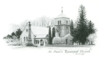 St Pauls Church in Stockbridge, MA